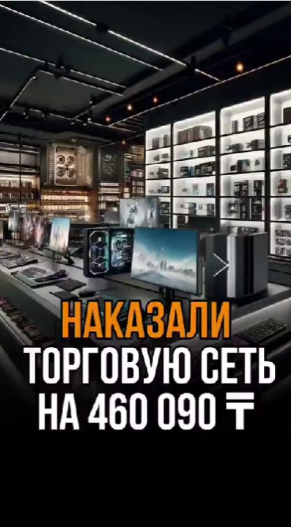 Недобросовестный бизнес | Торговая сеть приняла поражение на сумму 460 090 тенге